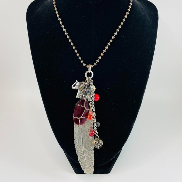 Multiple Charm Necklace - Picture 1 of 3